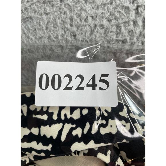 Kona Sol Swim Bottom Womens Medium (8-10) Black Low Rise Mid Seat Coverage NWT - Picture 10 of 10